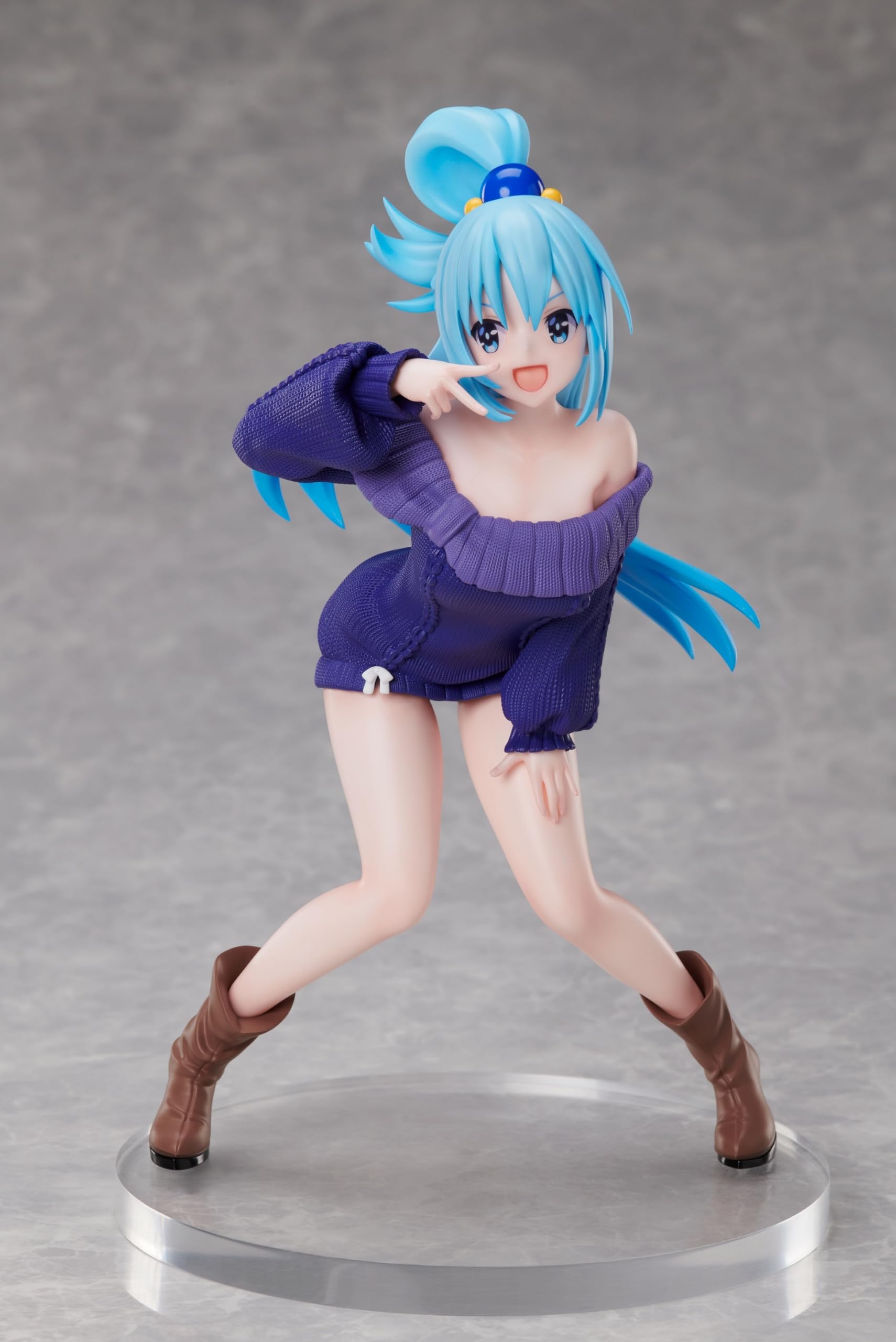 Elcoco KonoSuba 3 Aqua 1/7 Scale Figure Collectible Anime Figurine- Japan Figure Store - #1 Bring To You The Best Japanese Goods