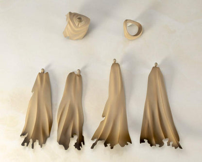 Kotobukiya Modeling Parts Crash Cloak 140mm Non-Scale Plastic Model- Japan Figure Store - #1 Bring To You The Best Japanese Goods