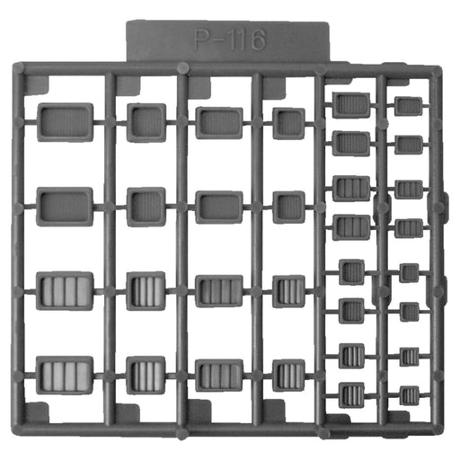 Kotobukiya MSG Modeling Support P116 Duct Nozzle II Non-Scale Plastic Model- Japan Figure Store - #1 Bring To You The Best Japanese Goods