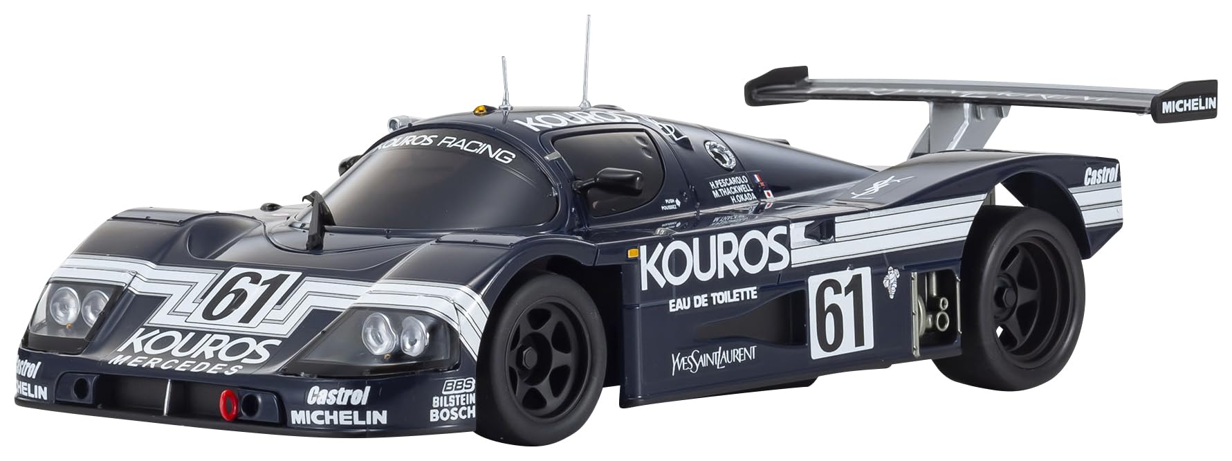 Carrosserie Kyosho Mini-Z Asc MR04W Sauber-Mercedes Gruppe C9 n°61 LM1988 MZP345KR
