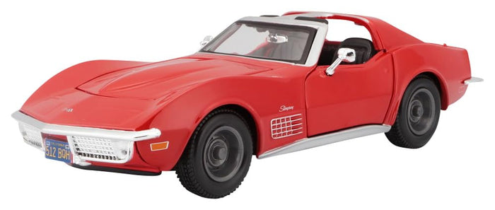 Modèle réduit Kyosho Maisto 1970 Corvette rouge, échelle 1/24, référence Ms31202R1