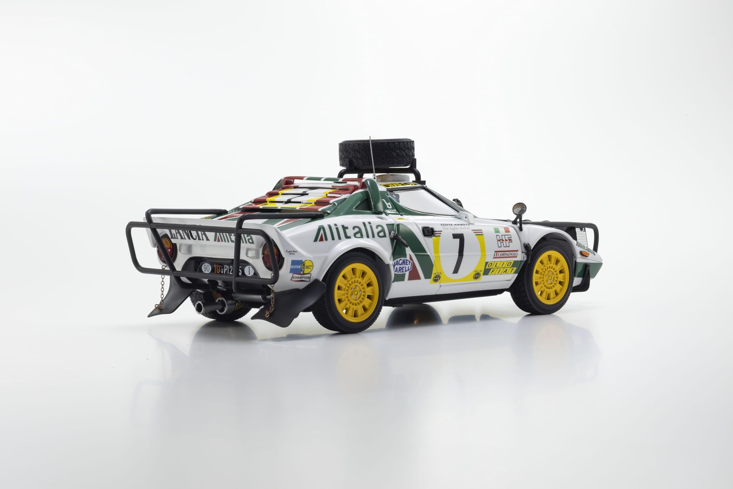 Kyosho 1/18 Scale Lancia Stratos HF Safari 1977 Model Ks08130G