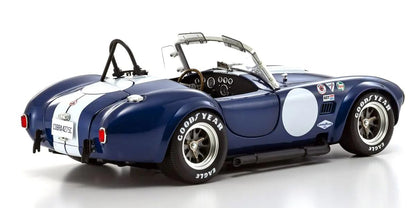 Kyosho 1/18 Scale Shelby Cobra 427SC Blue White Stripes Finished Model