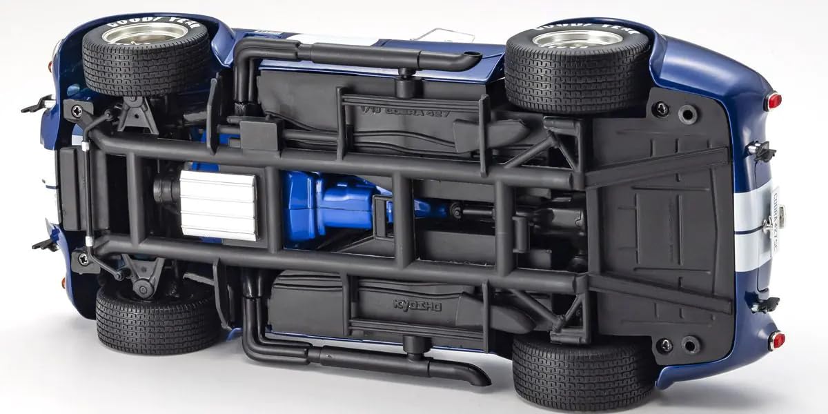 Kyosho 1/18 Scale Shelby Cobra 427SC Blue White Stripes Finished Model