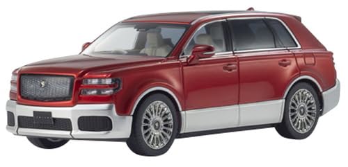 Kyosho Original 1/43 Toyota Century Red Silver With Fromage Interior Model