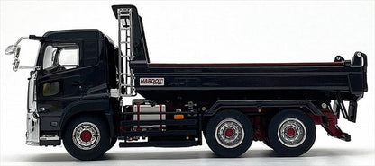 Kyosho 1/43 Ud Trucks Quon Kyokuto Dump Truck Black Metallic Model Ks03940Bk