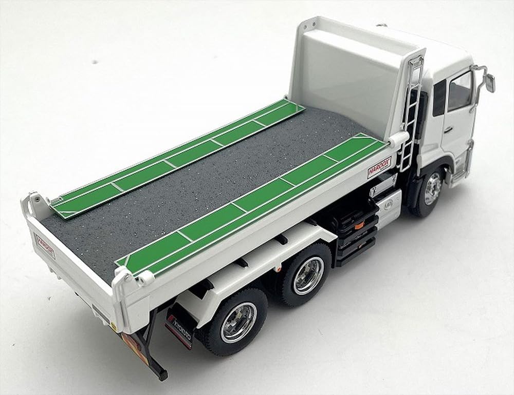 Kyosho 1/43 Ud Trucks Quon Kyokuto White Dump Truck Model Ks03940W