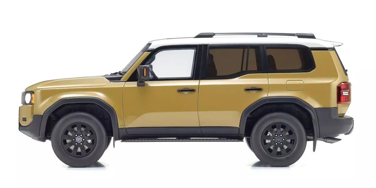 Kyosho Samurai 1/18 Scale Toyota Land Cruiser 250 Beige Model Ksr18064Be