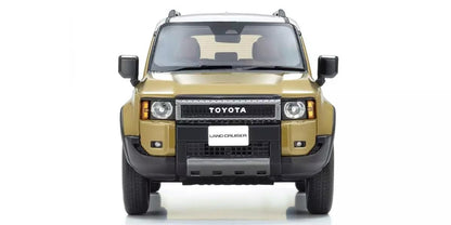 Kyosho Samurai 1/18 Scale Toyota Land Cruiser 250 Beige Model Ksr18064Be