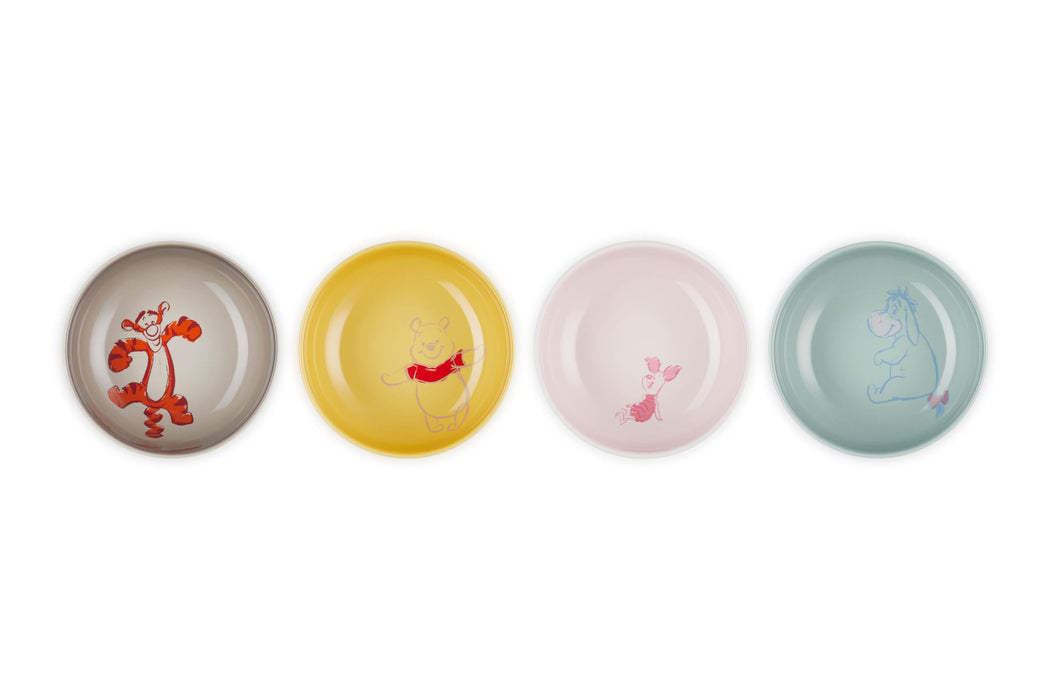 Le Creuset Disney Winnie The Pooh Dish Set 13cm Pack of 4 Official Japan- Japan Figure Store - #1 Bring To You The Best Japanese Goods