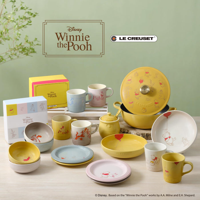 Le Creuset Disney Winnie The Pooh Dish Set 13cm Pack of 4 Official Japan- Japan Figure Store - #1 Bring To You The Best Japanese Goods