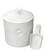Le Creuset White Pet Food Container with Scoop Official Japanese Product- Japan Figure Store - #1 Bring To You The Best Japanese Goods