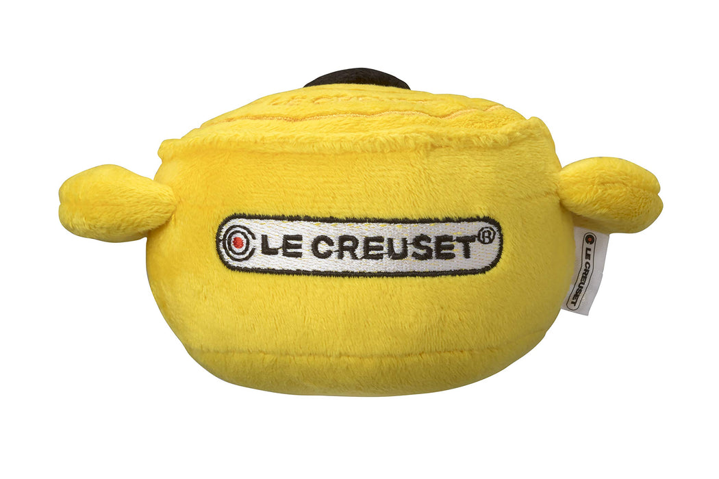 Le Creuset Yellow Plush Pet Toy with Sound - Official Japanese Product- Japan Figure Store - #1 Bring To You The Best Japanese Goods