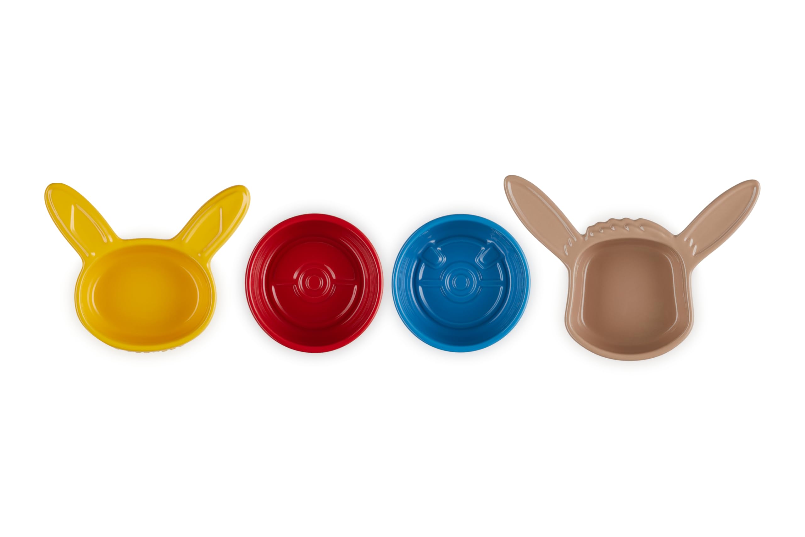 Le Creuset Pokemon Mini Dish Set of 4 Official Japanese Edition- Japan Figure Store - #1 Bring To You The Best Japanese Goods
