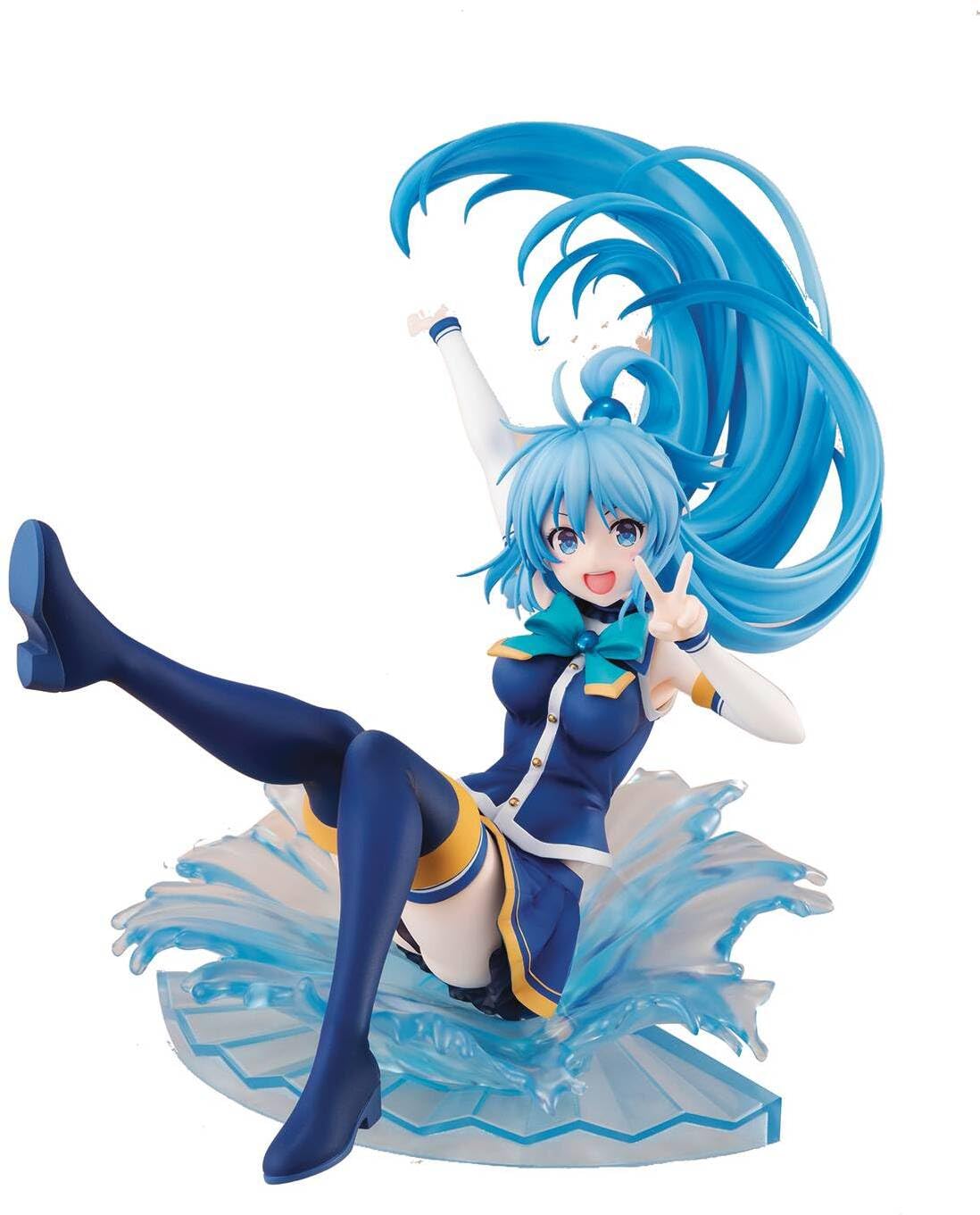 Kadokawa Aqua 1/7 Figure Sneaker Bunko 30th Anniversary 2023 Exclusive- Japan Figure Store - #1 Bring To You The Best Japanese Goods