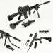 Tomytec Little Armory La098 M27/38 1/12 Plastic Model Kit- Japan Figure Store - #1 Bring To You The Best Japanese Goods
