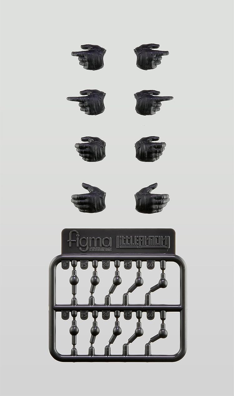 Tomytec Littlearmory La-Op18 Figma Tactical Gloves L Size Black- Japan Figure Store - #1 Bring To You The Best Japanese Goods