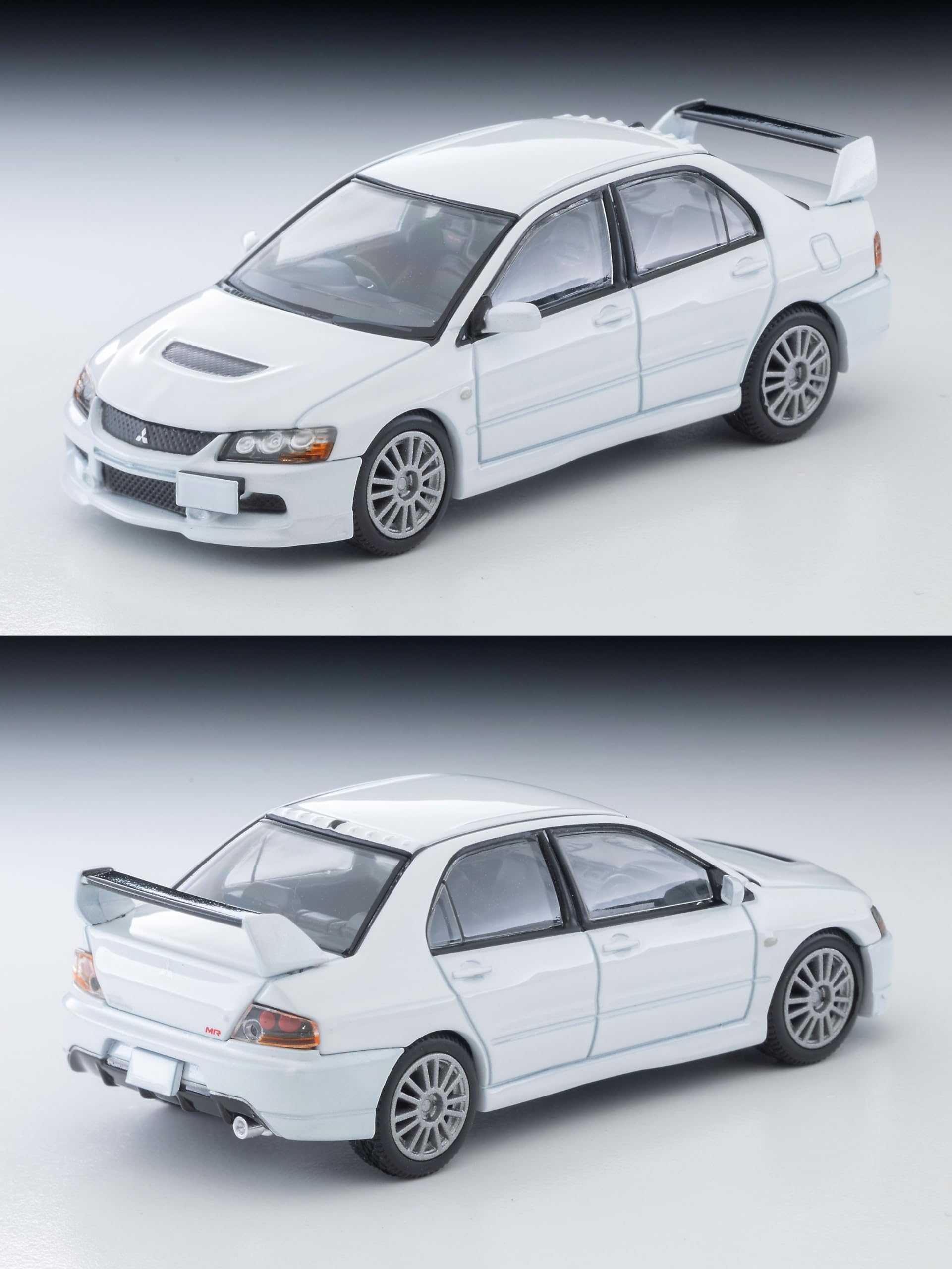 Tomytec Lv-N349B 2006 Mitsubishi Lancer GSR Evolution IX MR Pearl White