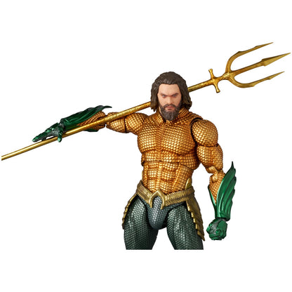 Medicom Toy Mafex Aquaman Lost Kingdom Gold Green Suit Action Figure- Japan Figure Store - #1 Bring To You The Best Japanese Goods