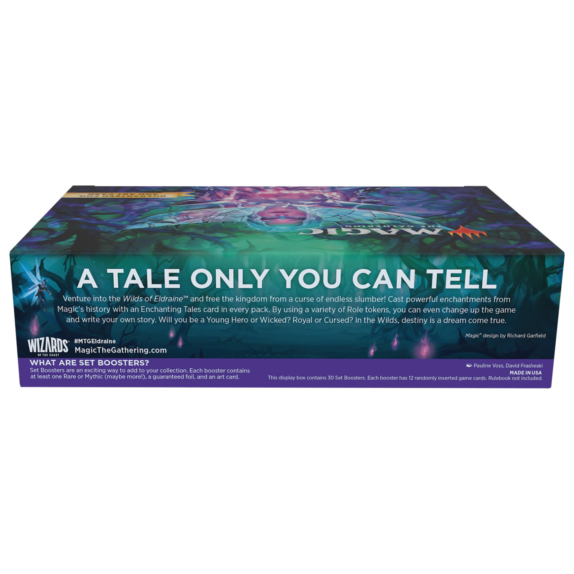 Wizards Of The Coast Magic The Gathering Eldraine Forest Set Booster 30 Packs - English Version