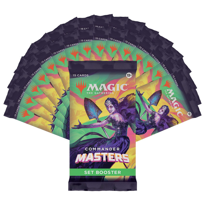 Magic: The Gathering Commander Masters Set Booster 24 Packs - English Version