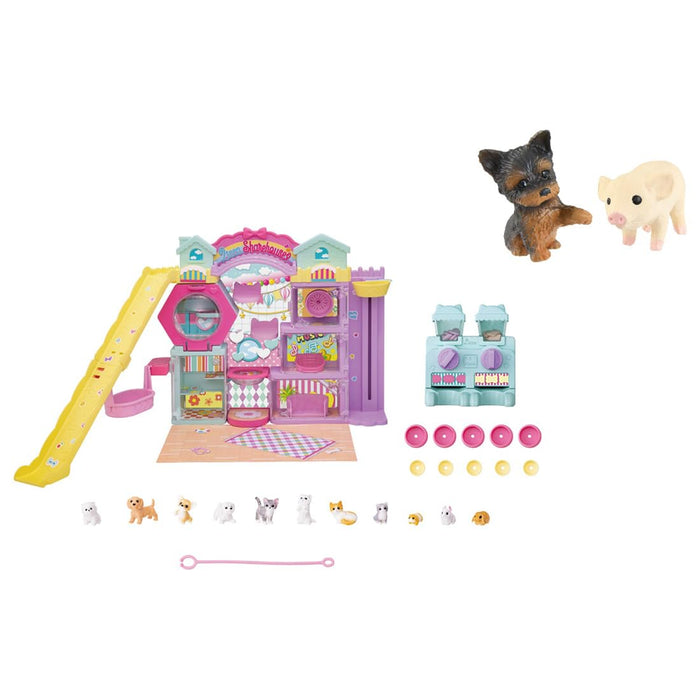 Takara Tomy Licca-Chan Dog and Cat Share House Toy Set with Bonus Items- Japan Figure Store - #1 Bring To You The Best Japanese Goods