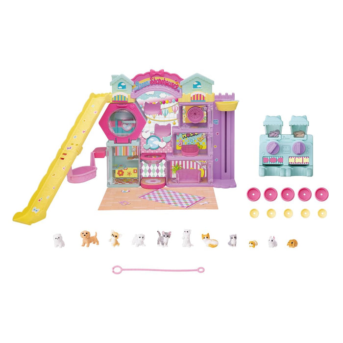 Takara Tomy Licca-Chan Dog and Cat Share House Toy Set with Bonus Items- Japan Figure Store - #1 Bring To You The Best Japanese Goods