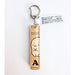 San-X Sumikko Gurashi Marimo Craft Initial Keychain 7x1.5x1 cm- Japan Figure Store - #1 Bring To You The Best Japanese Goods