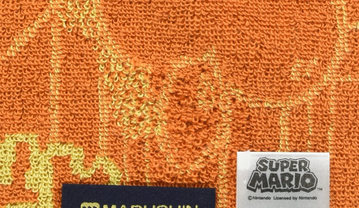MARUSHIN Super Mario Hand Towel 'Patapata Danger'- Japan Figure Store - #1 Bring To You The Best Japanese Goods