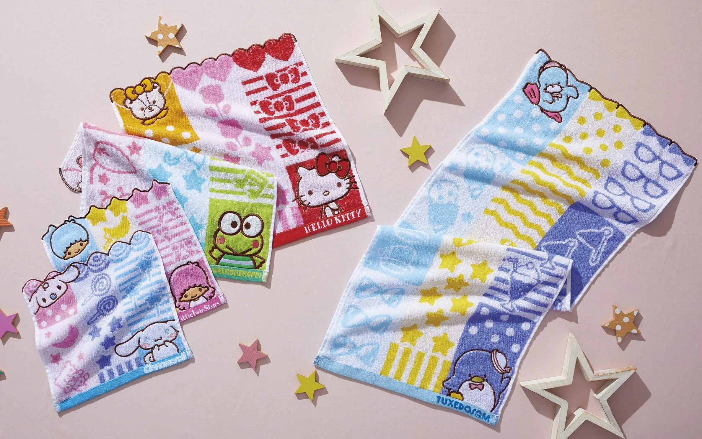 MARUSHIN Sanrio Hand Towel 'Cinnamoroll'- Japan Figure Store - #1 Bring To You The Best Japanese Goods