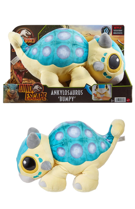 Jurassic World Plush Ankylosaurus Bumpy Plush Cream Plush Toys Made In Japan- Japan Figure Store - #1 Bring To You The Best Japanese Goods