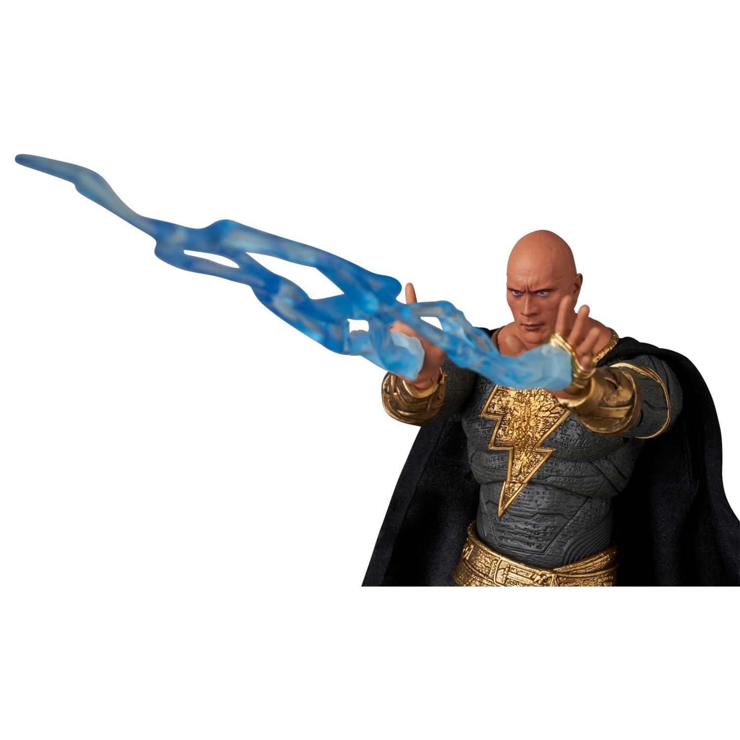 Medicom Toy Mafex No. 286 Black Adam Gold Suit Action Figure 165mm Tall