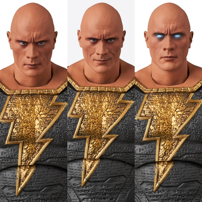 Medicom Toy Mafex No. 286 Black Adam Gold Suit Action Figure 165mm Tall