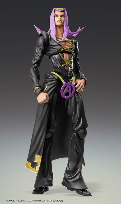 Medicos Entertainment Jojo's Bizarre Adventure Leone Abbacchio Black Figure 160mm