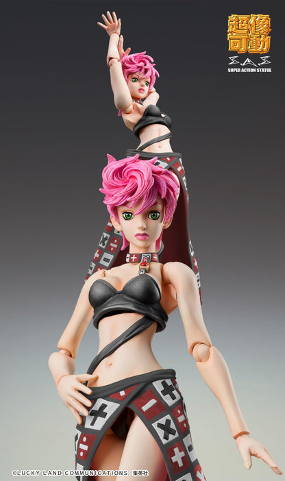 Medicos Entertainment JoJo's Part 5 Trish Una Black 150mm Action Figure