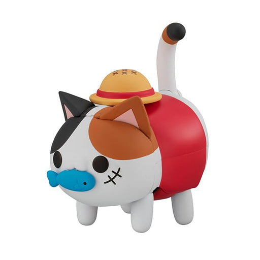 Megahouse Mega Cat Project One Piece Monkey D. Luffy Tokotoko Nyan Figure- Japan Figure Store - #1 Bring To You The Best Japanese Goods