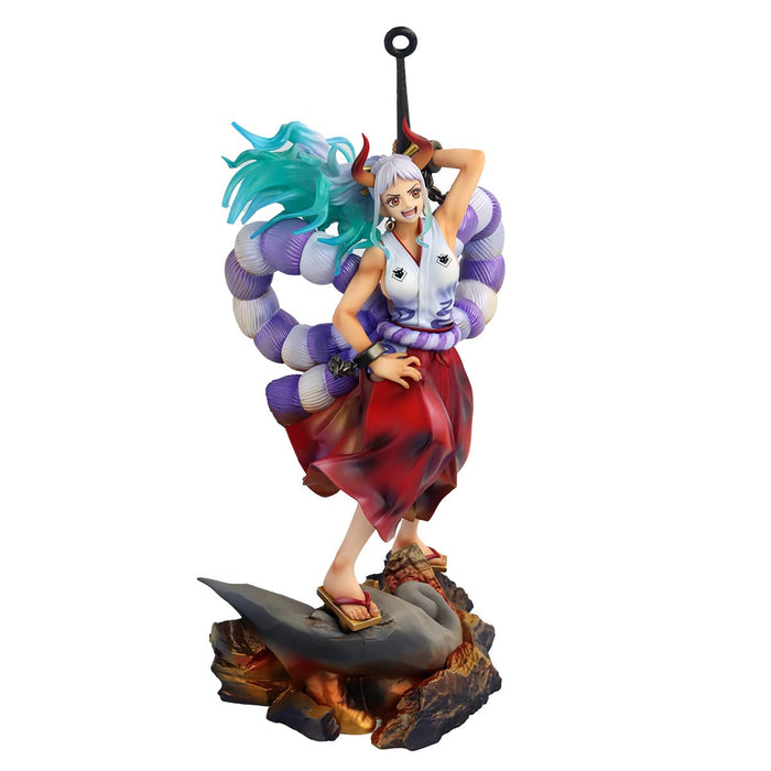 Megahouse One Piece Wa-Max Yamato Pirate Portrait Collectible Statue