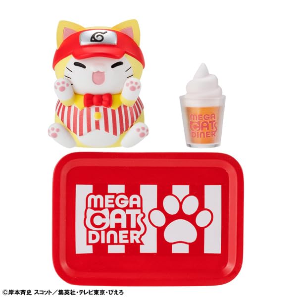 Megahouse Mega Cat Project Naruto Nyarto! Dinner Box 30mm PVC Figure