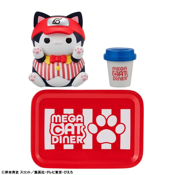Megahouse Mega Cat Project Naruto Nyarto! Dinner Box 30mm PVC Figure