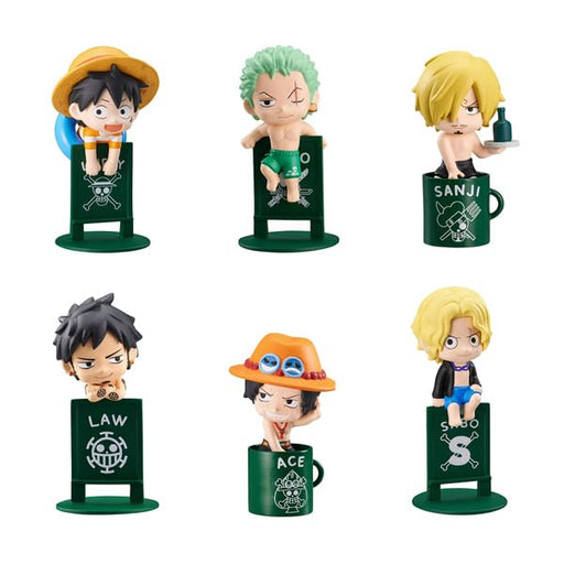 Megahouse Ochatomo One Piece Pirates Vacation Resale Box PVC Figure 40mm