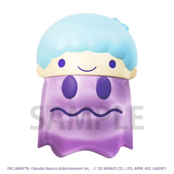 Megahouse Pac-Man Sanrio Chibi Collectible Figure Vol.2 Clear Color Box Set
