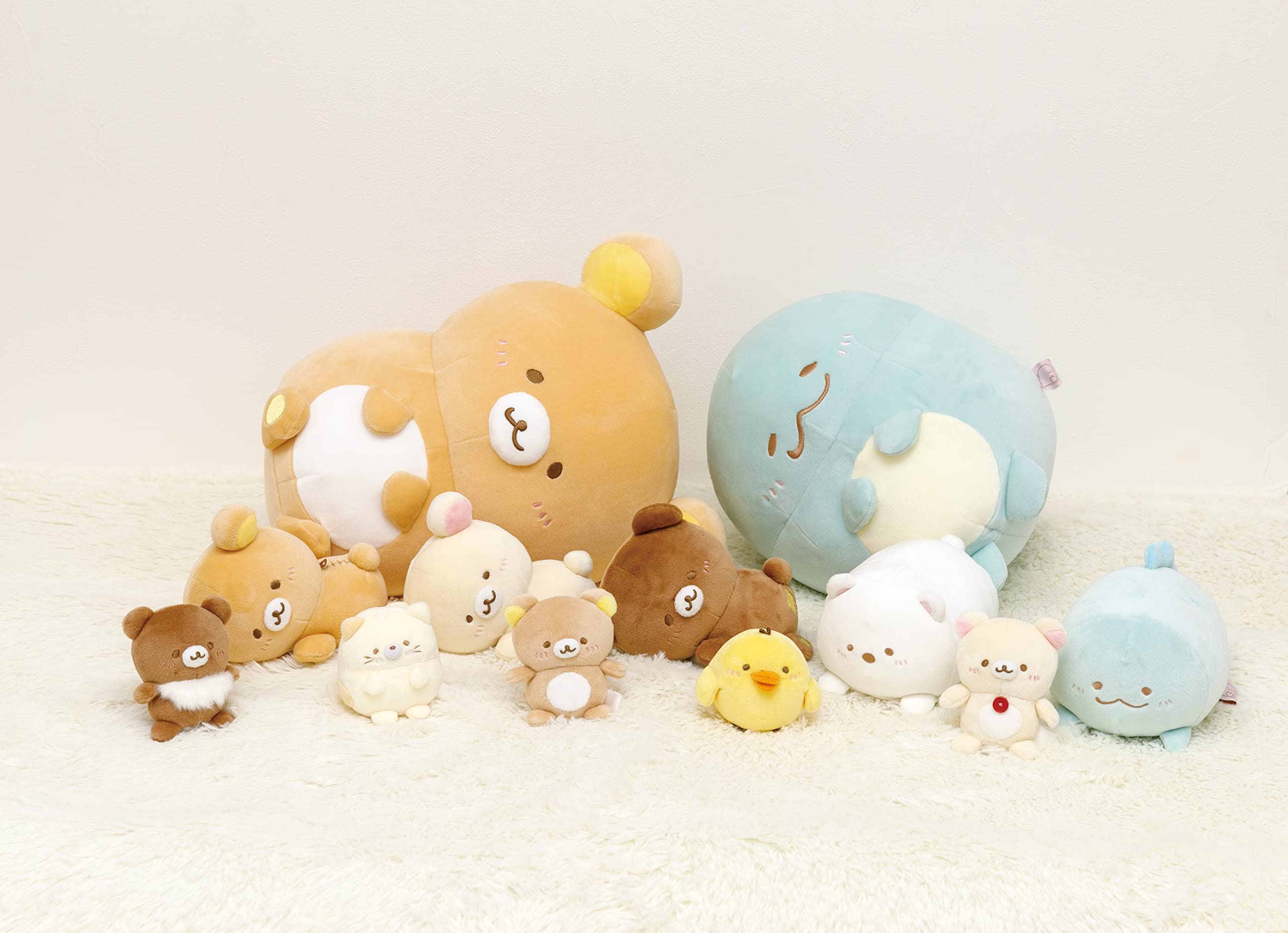 San-X Honyagurumi Rilakkuma Plush Toy | Chubby and Soft- Japan Figure Store - #1 Bring To You The Best Japanese Goods