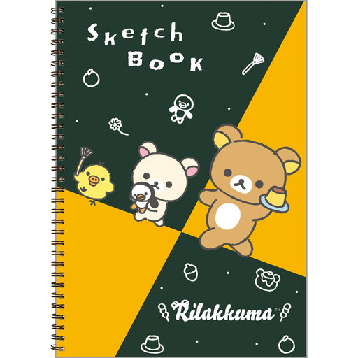 San-X Rilakkuma Design Sketchbook Mh20401 - Creative Art Book for Kids & Adults- Japan Figure Store - #1 Bring To You The Best Japanese Goods