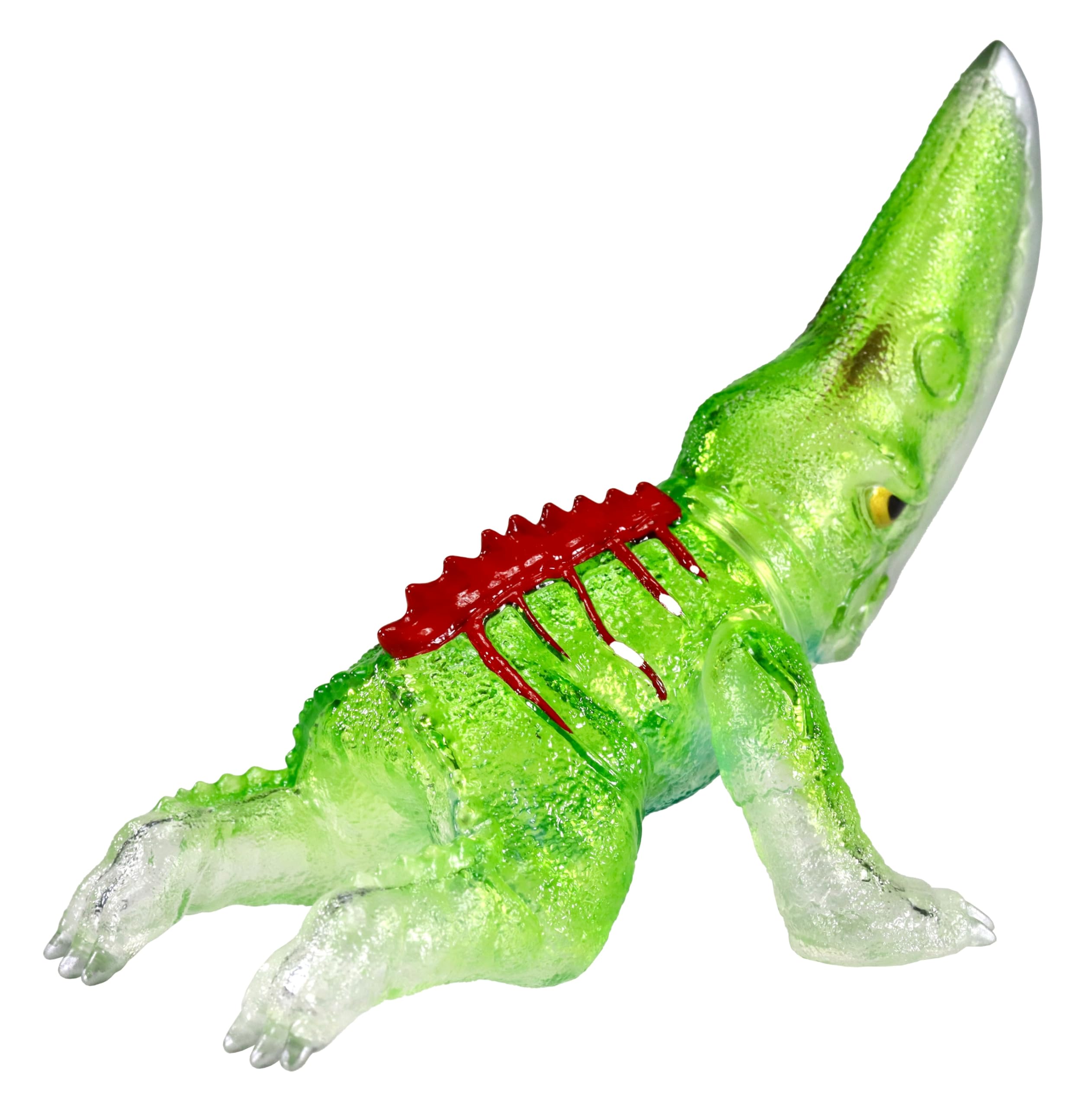 Ccp Middle Size Giant Beast Guiron 1969 Cleargreen Soft Vinyl Figure- Japan Figure Store - #1 Bring To You The Best Japanese Goods