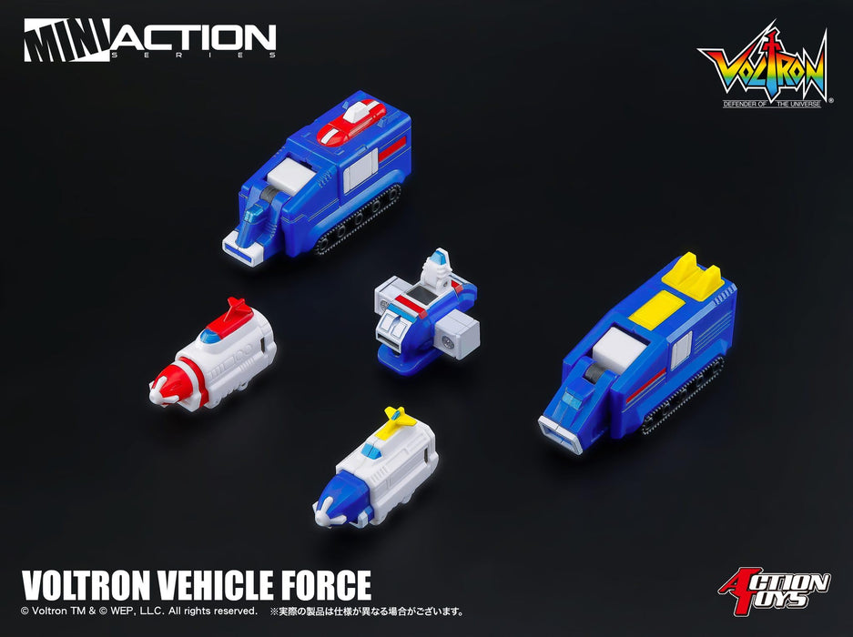 Art Storm Mini Action Voltron Vehicle Force Figure Collectible Toy Set- Japan Figure Store - #1 Bring To You The Best Japanese Goods