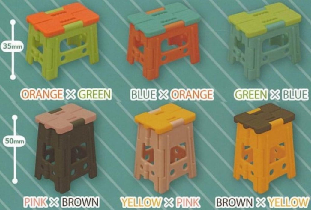 Toys Cabin Portable Miniature Folding Stool for Compact Seating Solutions- Japan Figure Store - #1 Bring To You The Best Japanese Goods