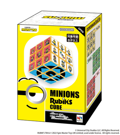 Megahouse Minions Rubiks Cube Puzzle 3x3 Fun Toy for Kids and Fans