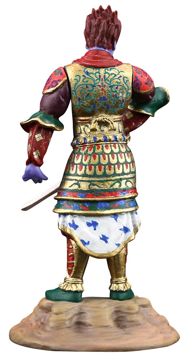 Kaiyodo Miniq Miniature Cube 006 General Basara Painted PVC Figure