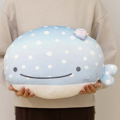 San-X Mo01201 Jinbei-San Super Mochi Mochi Cushion Plush Pillow- Japan Figure Store - #1 Bring To You The Best Japanese Goods