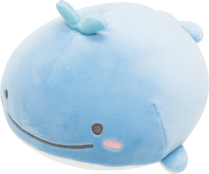 San-X Jinbei-San Super Mochimochi Plush Toy S Lost Whale- Japan Figure Store - #1 Bring To You The Best Japanese Goods